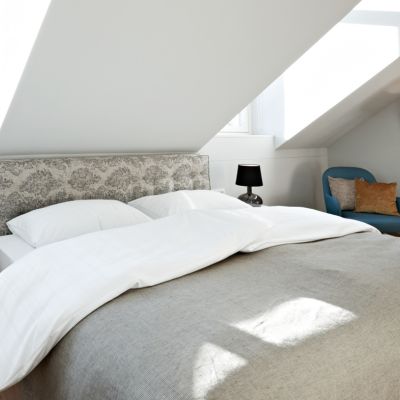 Badhaus Hotel Haupthaus Bett
