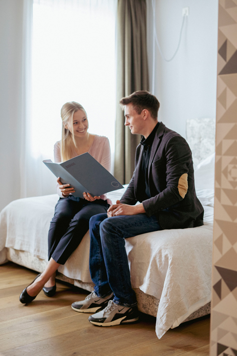 Badhaus Galerie Hotel Zimmer