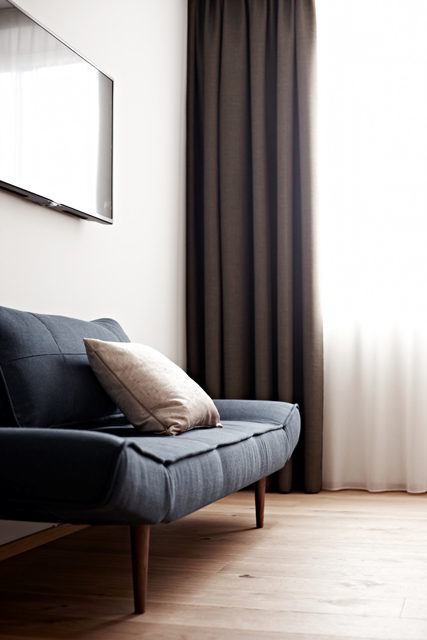 Badhaus Hotel Zimmer Couch