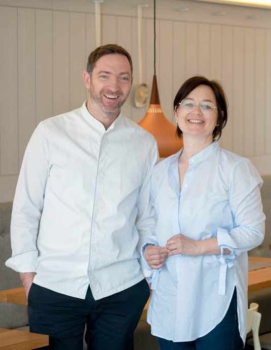 badhaus &uuml;ber uns Siegrid und Roland Klinser im Lokal